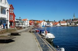 Prommenade am Hafen
